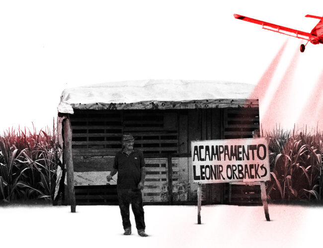 Uma comunidade tenta se salvar do veneno